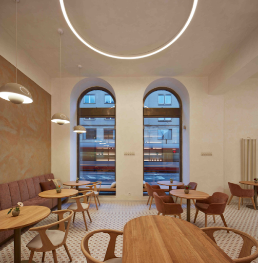 Café Revoluční: professional interior shot of venue