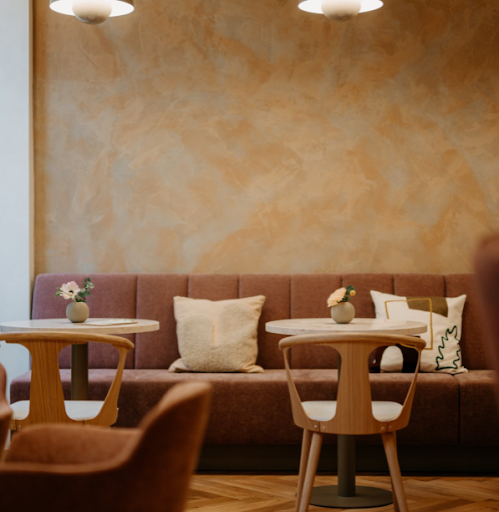 Café Revoluční: attractive and professional interior shot