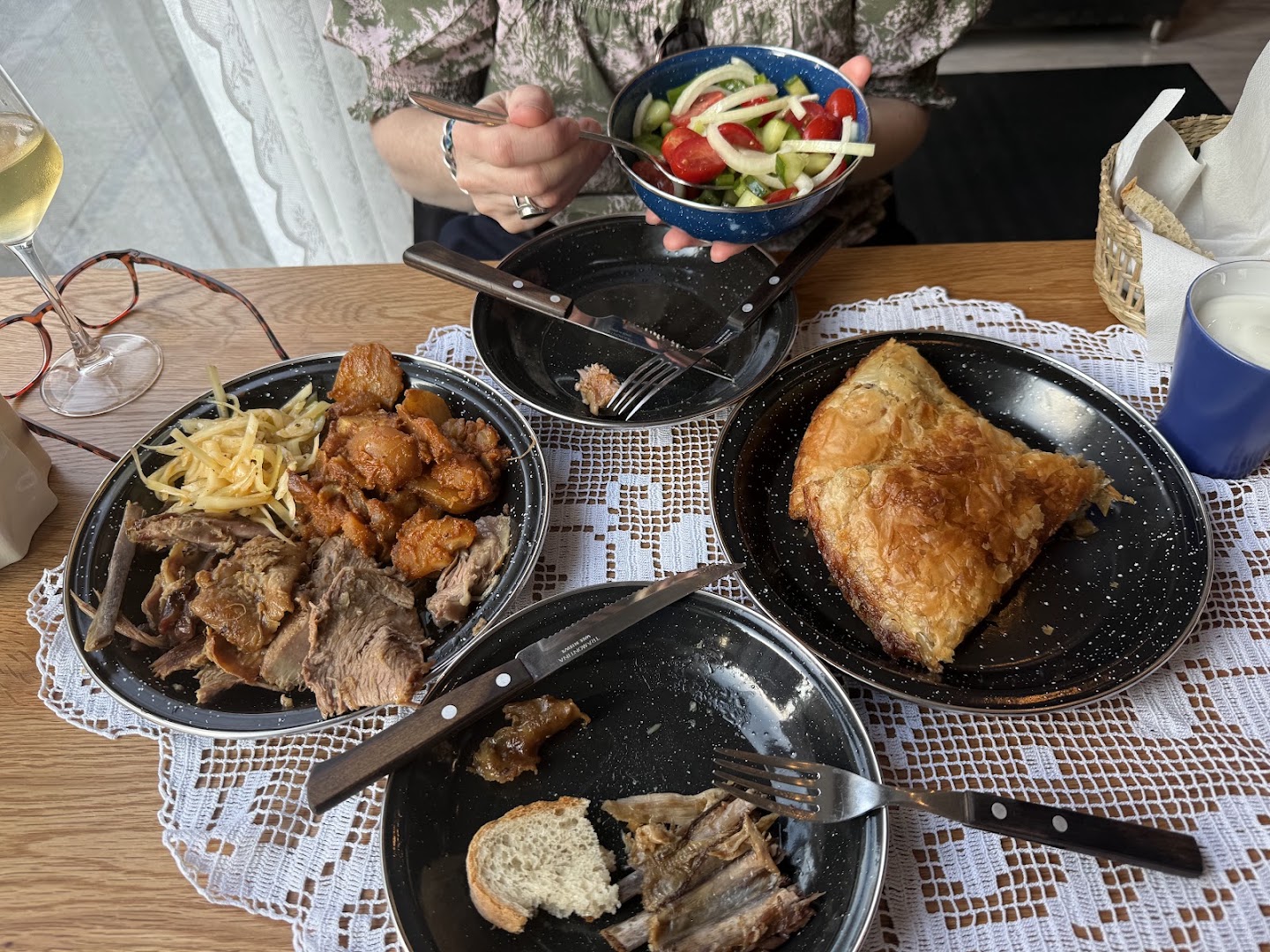 Hercegovina: appetizing photo of restaurant food
