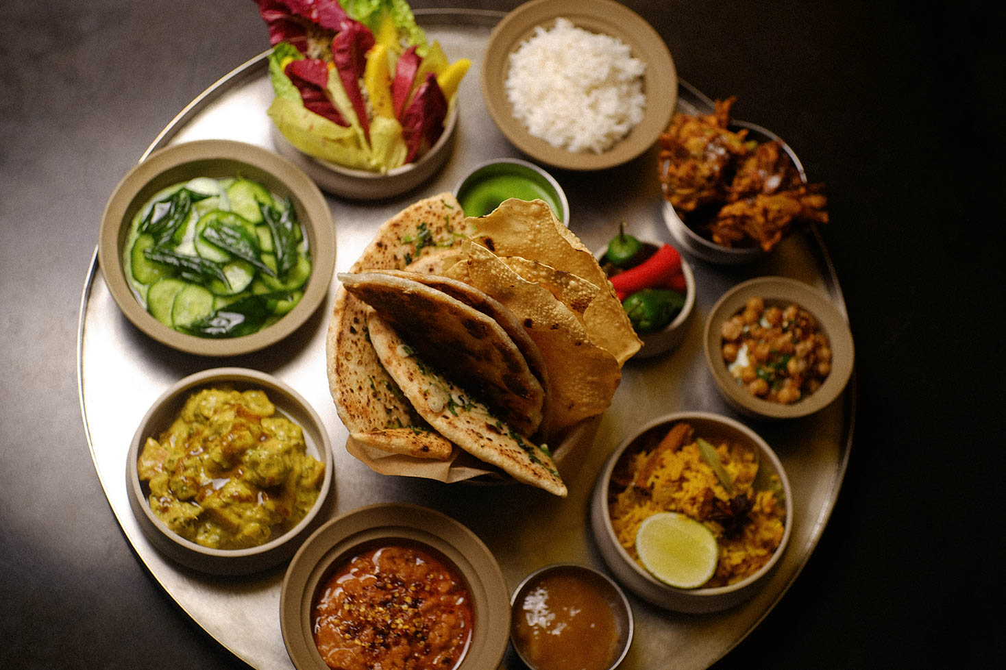 Thali: high quality, appetizing food photography