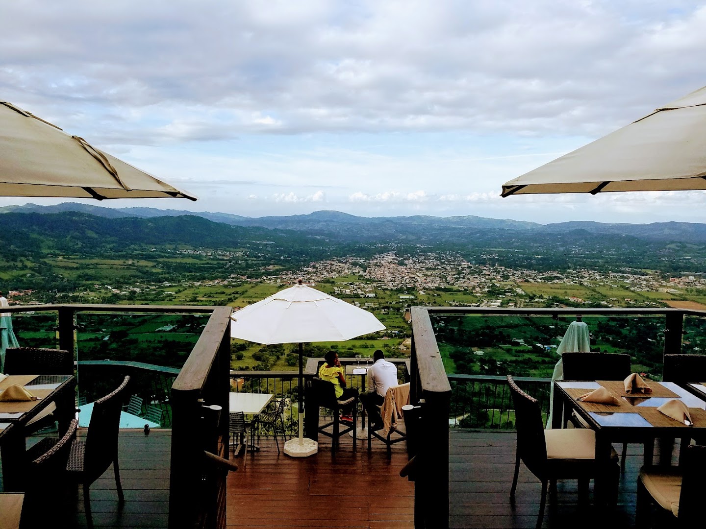 Jamaca de Dios: beautiful scenic restaurant terrace view