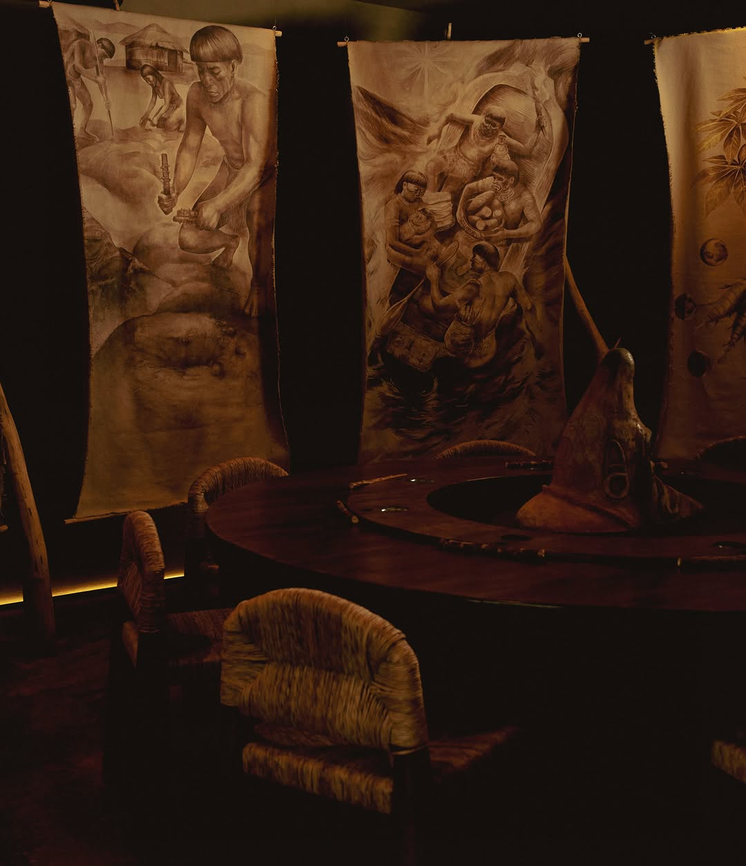 Ancestral Culinary Experience: atmospheric interior showcases unique theme