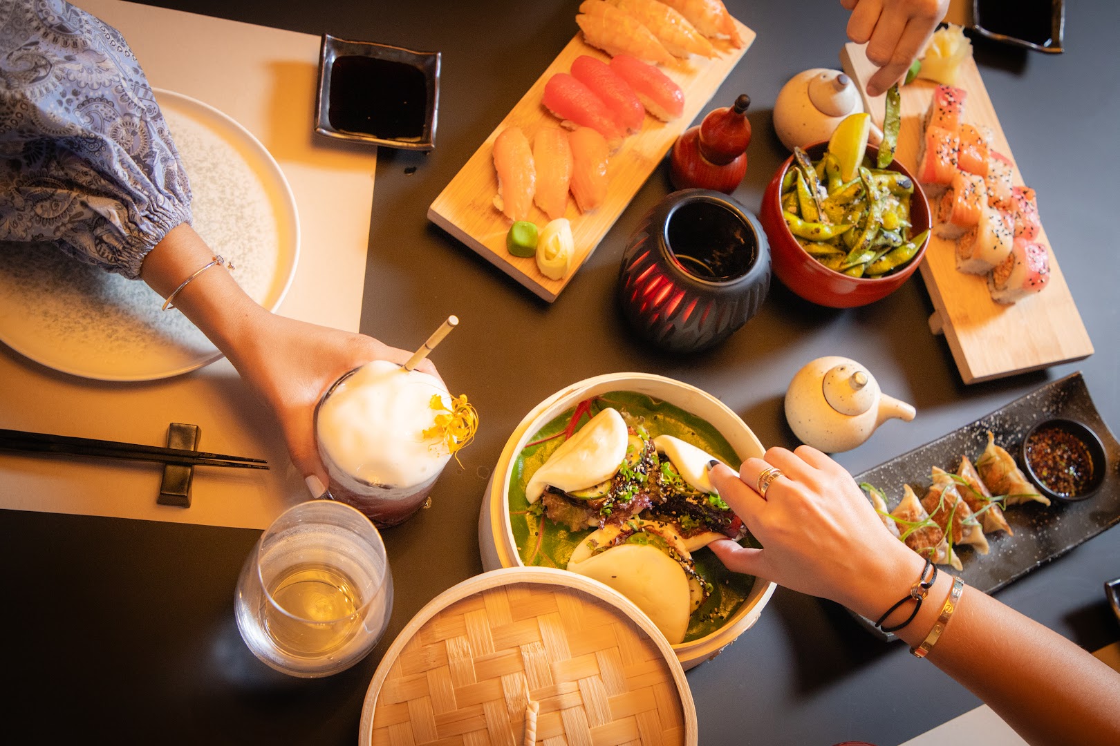 Bao Restaurant: high quality appetizing food photography