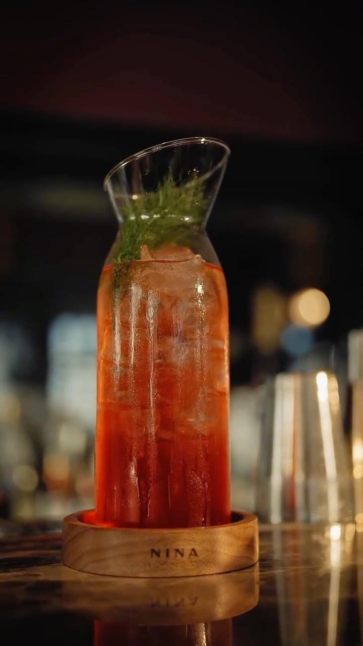 NINA Restaurant by Chef Diego Muñoz: professional, high-quality drink photography