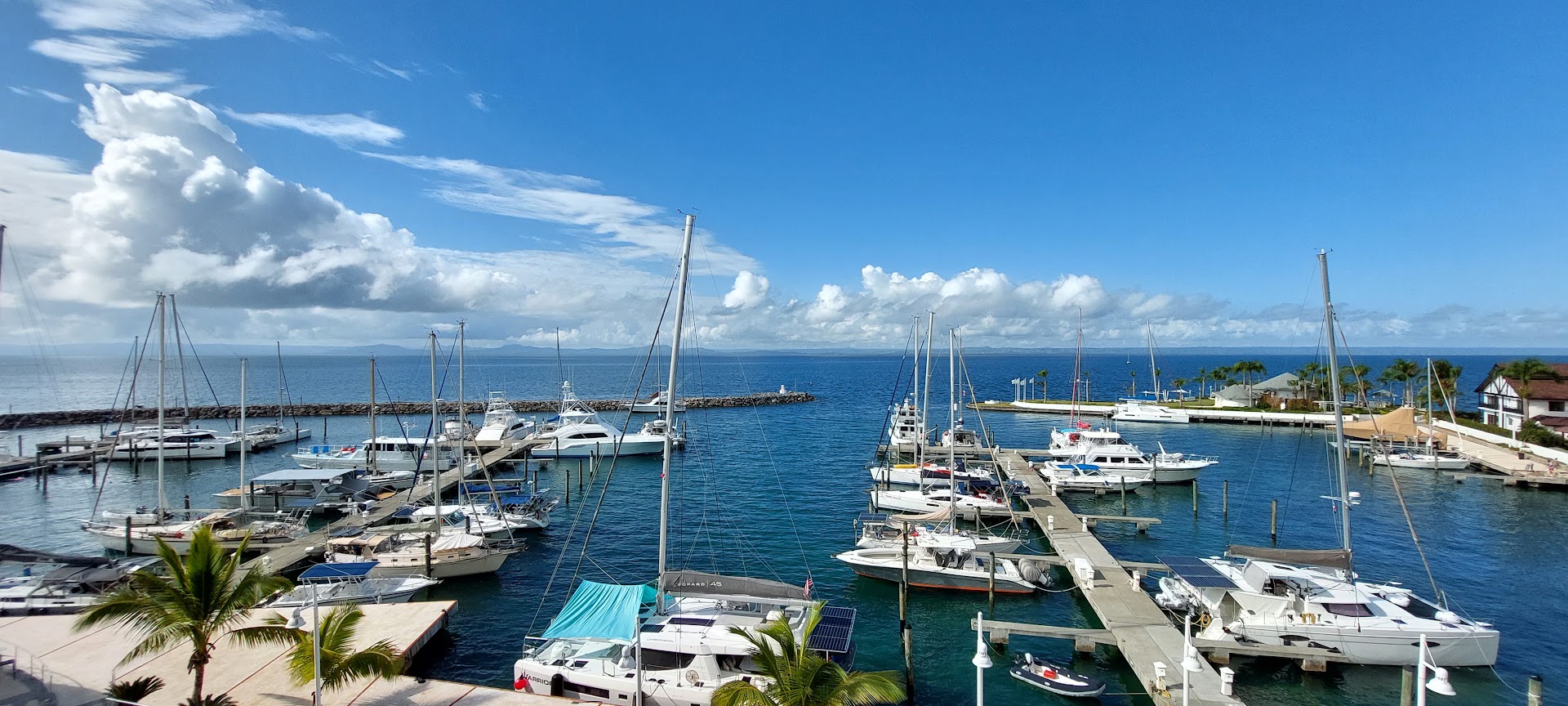 Ocean Club: beautiful scenic view of marina