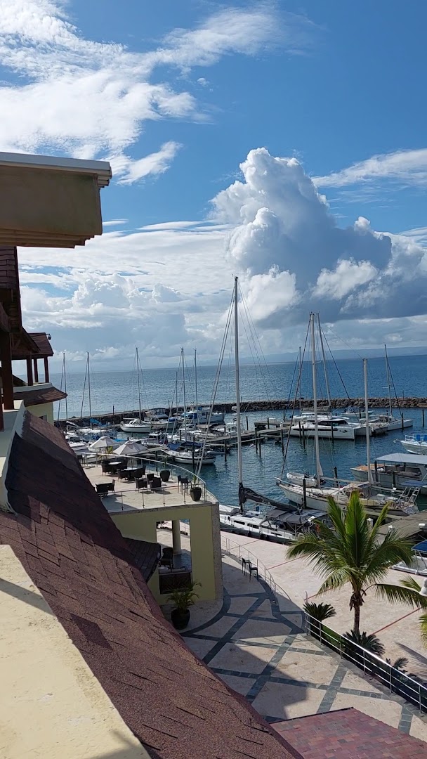 Ocean Club: beautiful view of restaurant terrace