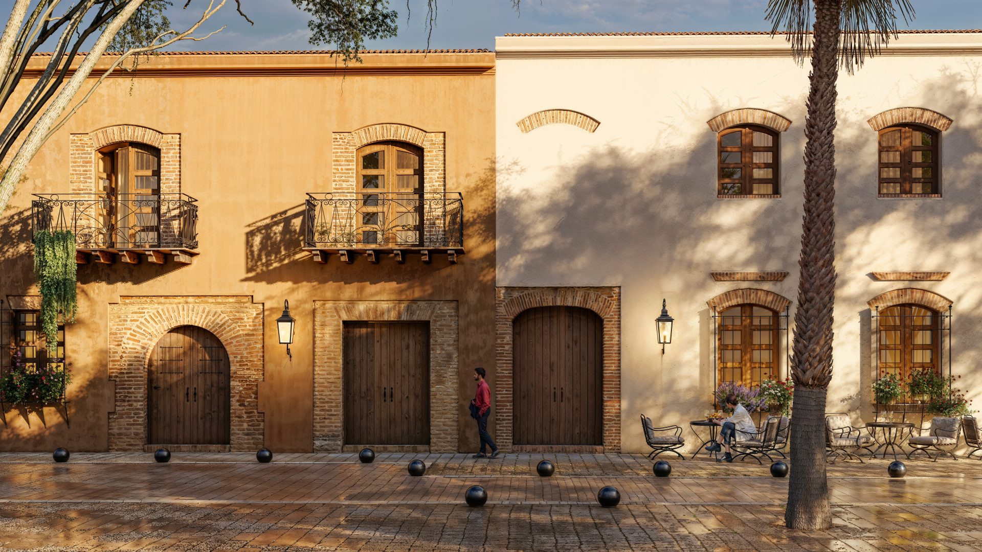 Aria Santa María: high quality professional exterior shot