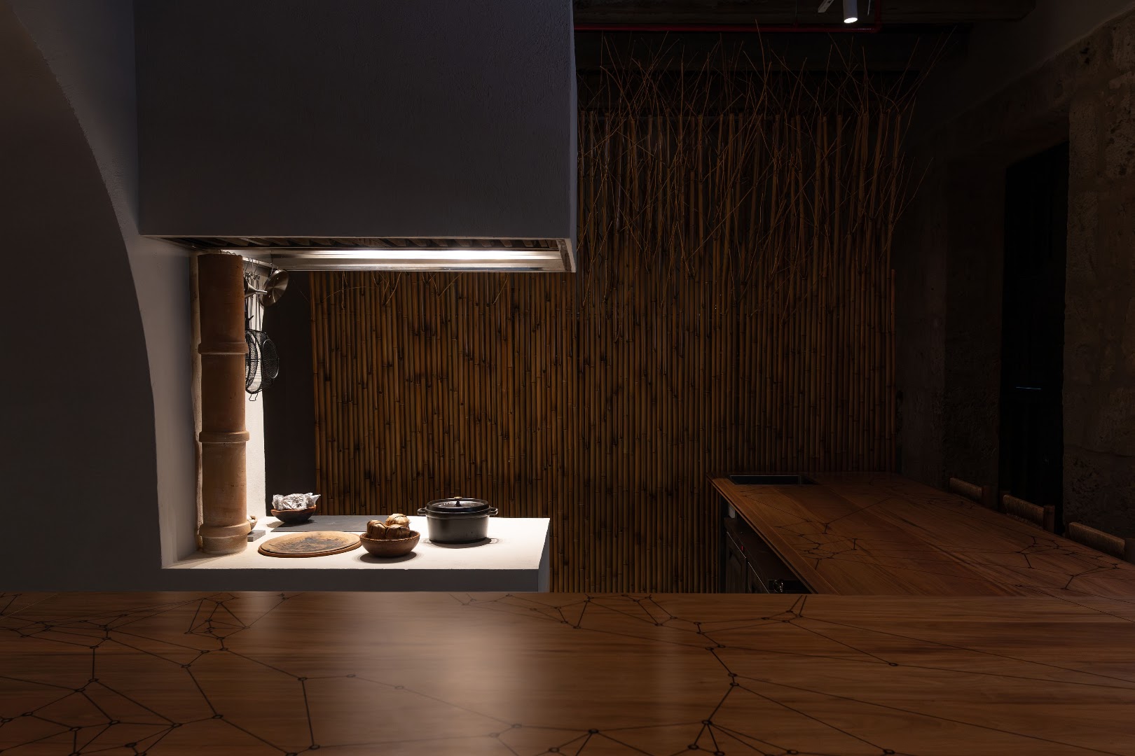 Casarré: atmospheric and professional interior shot