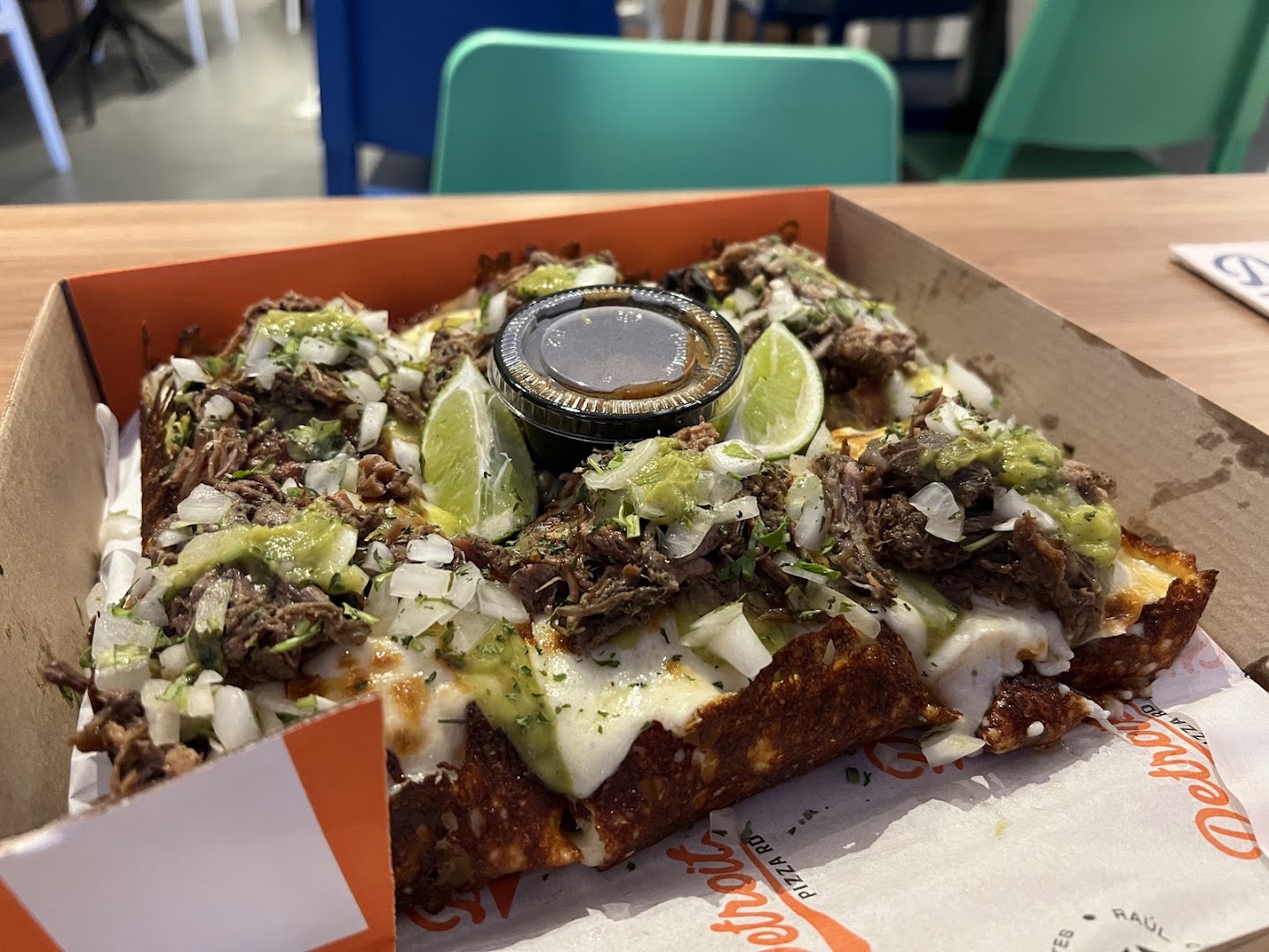 Detroit Pizza: appetizing photo of restaurant food