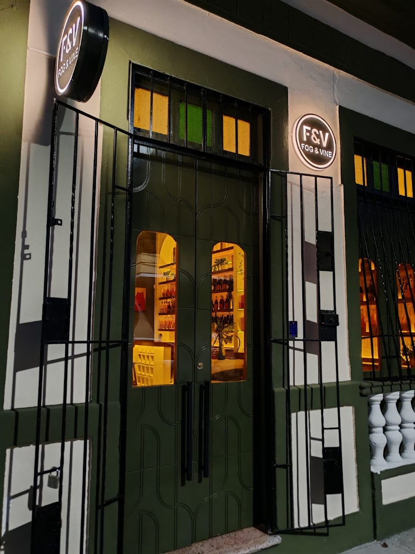 Fog & Vine: attractive, professional exterior shot