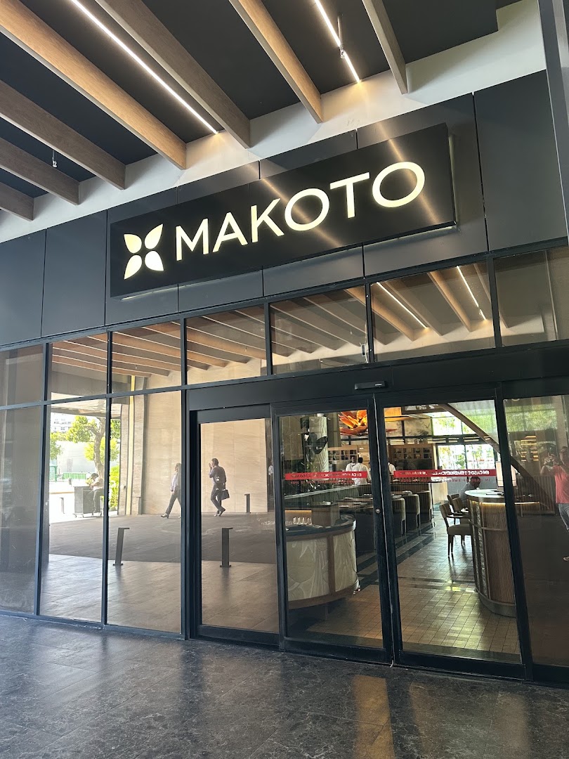 Makoto: clear, professional exterior restaurant shot