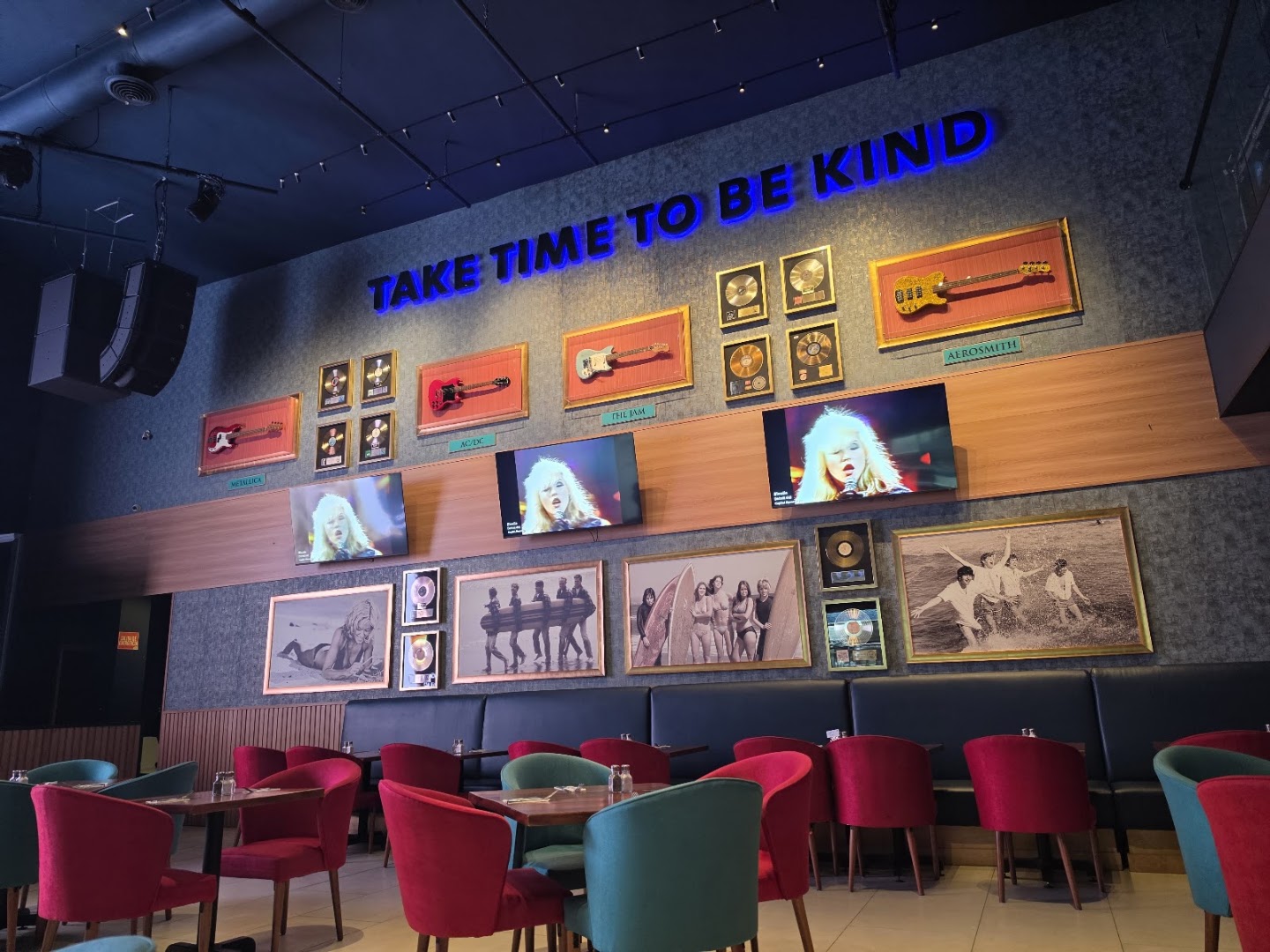 Hard Rock Cafe Puerto Plata: clear, professional interior atmosphere shot