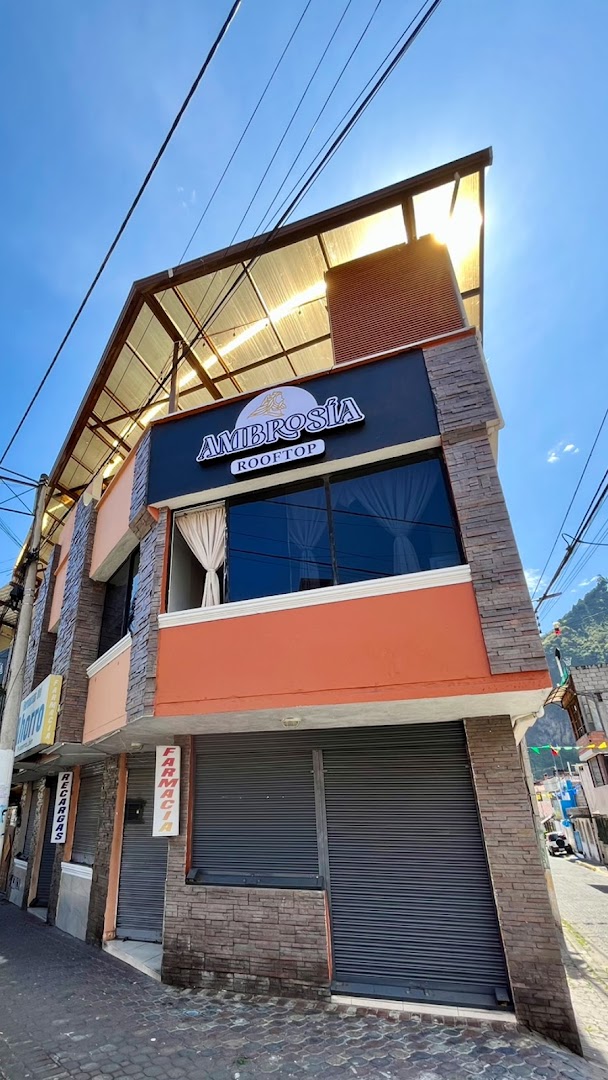 Ambrosía Rooftop: clear exterior shot of venue