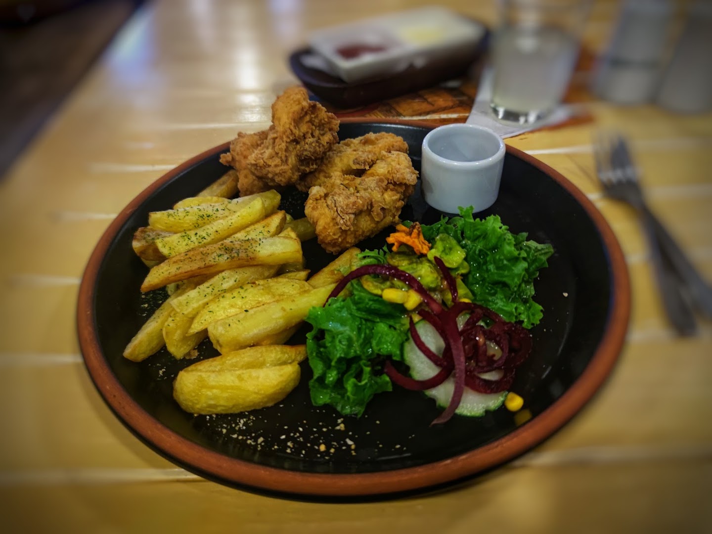 Bonkers Café: appetizing photo of brunch dish