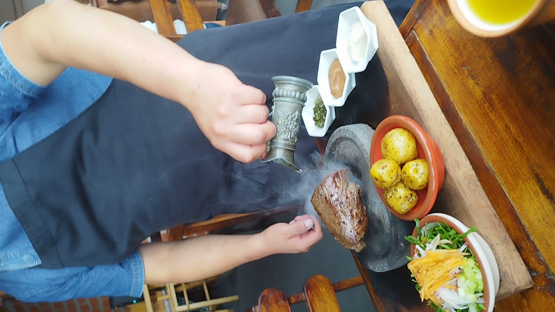 Ofrenda del Inca: high quality food preparation shot