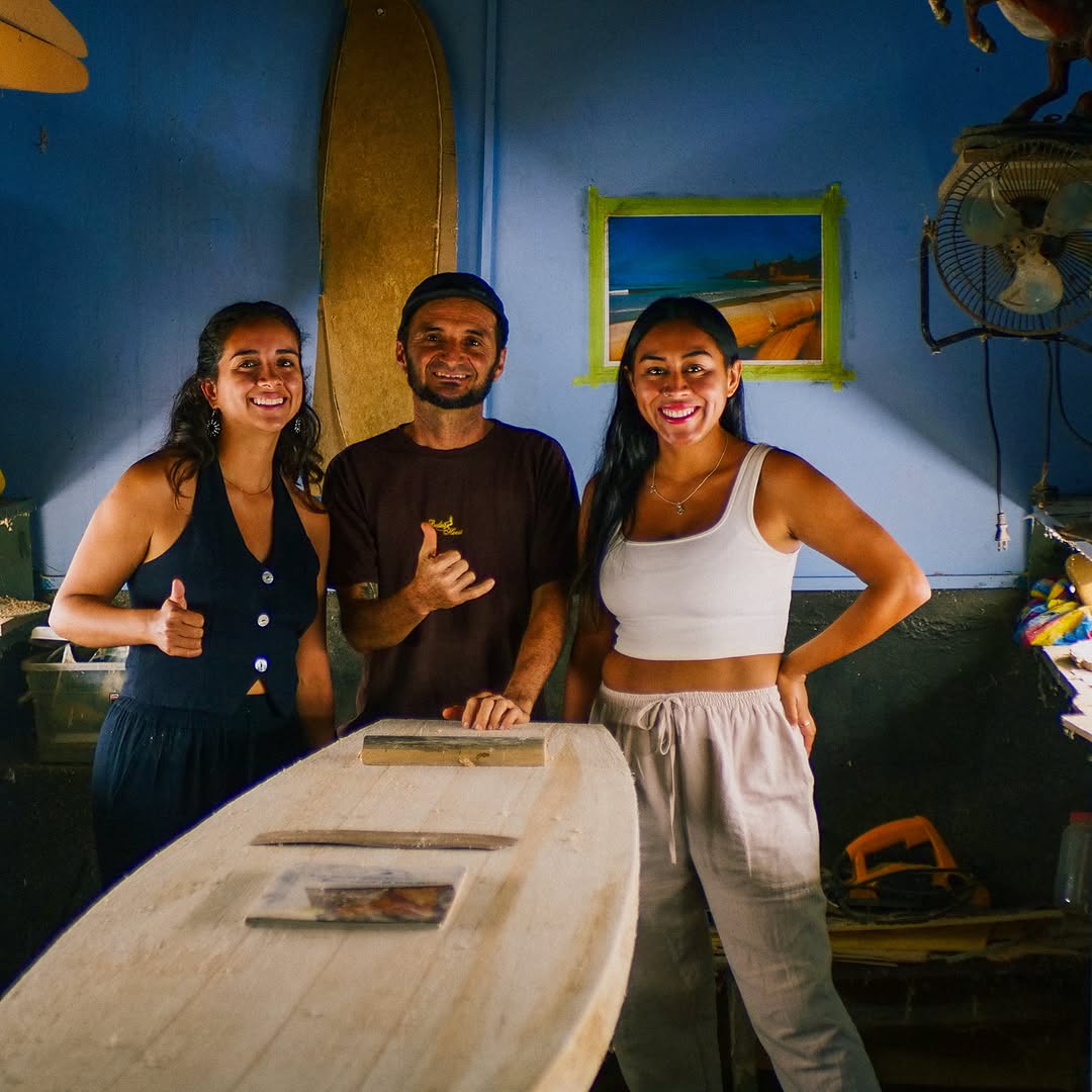 Balsa House: professional team photo in shop