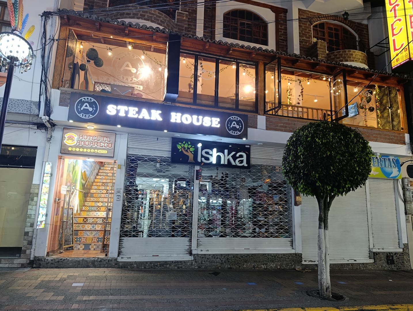 Ally Allpa Steak House: clear exterior shot of restaurant