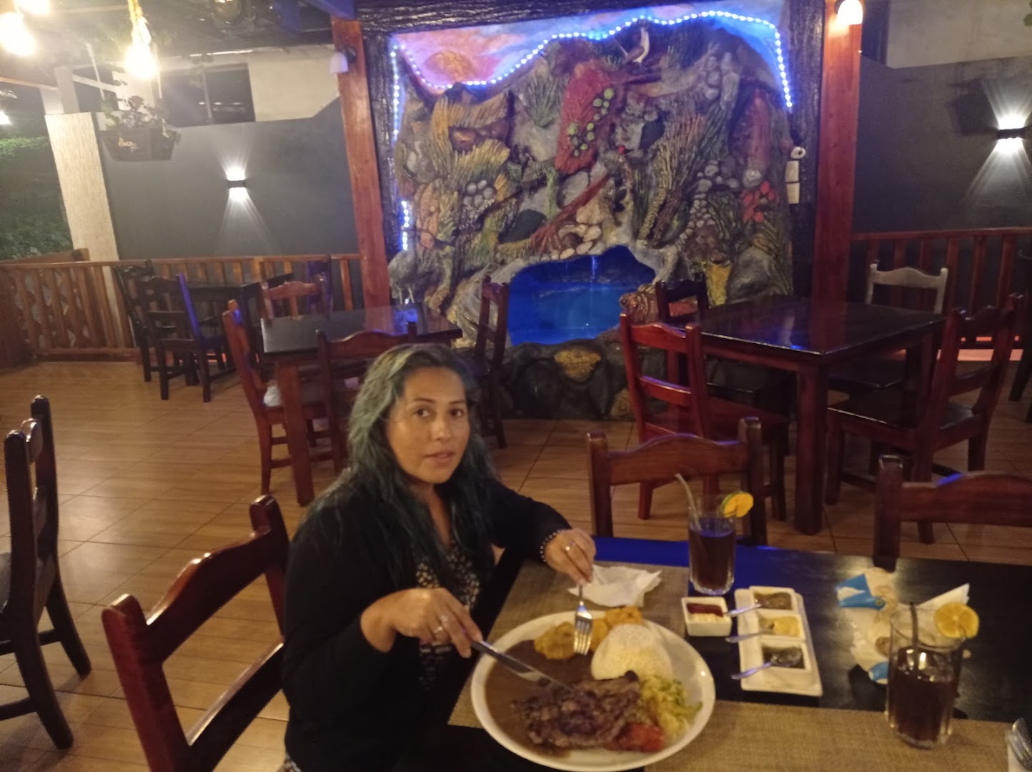 Finca Grill: atmosphere and food clearly