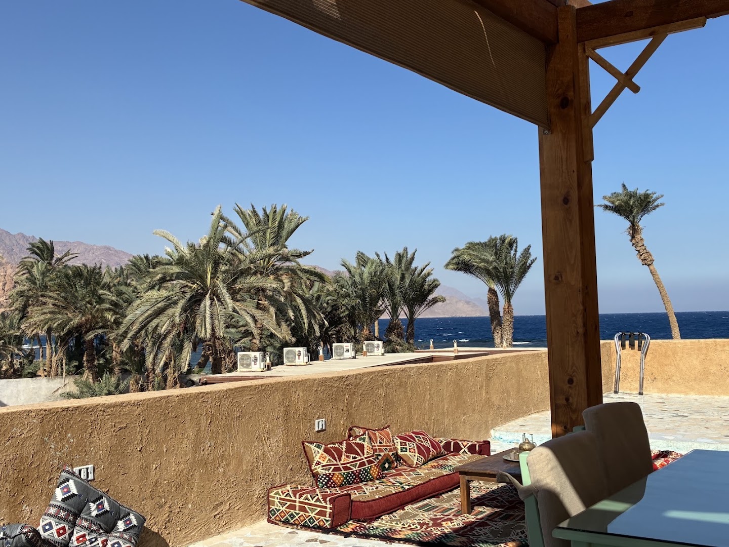 Ena's Table: attractive terrace with scenic view