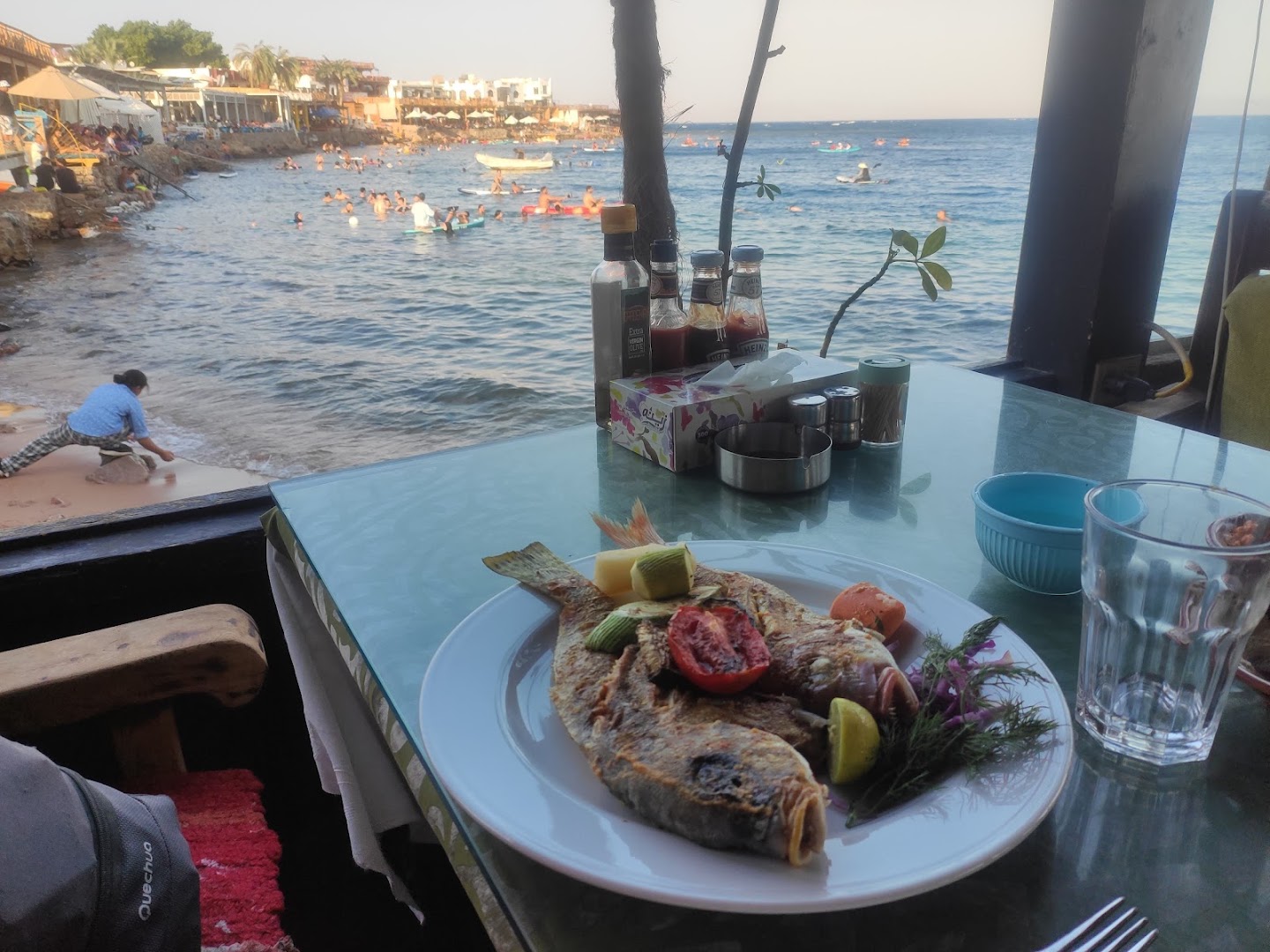 Shark Restaurant: appealing food and scenic view