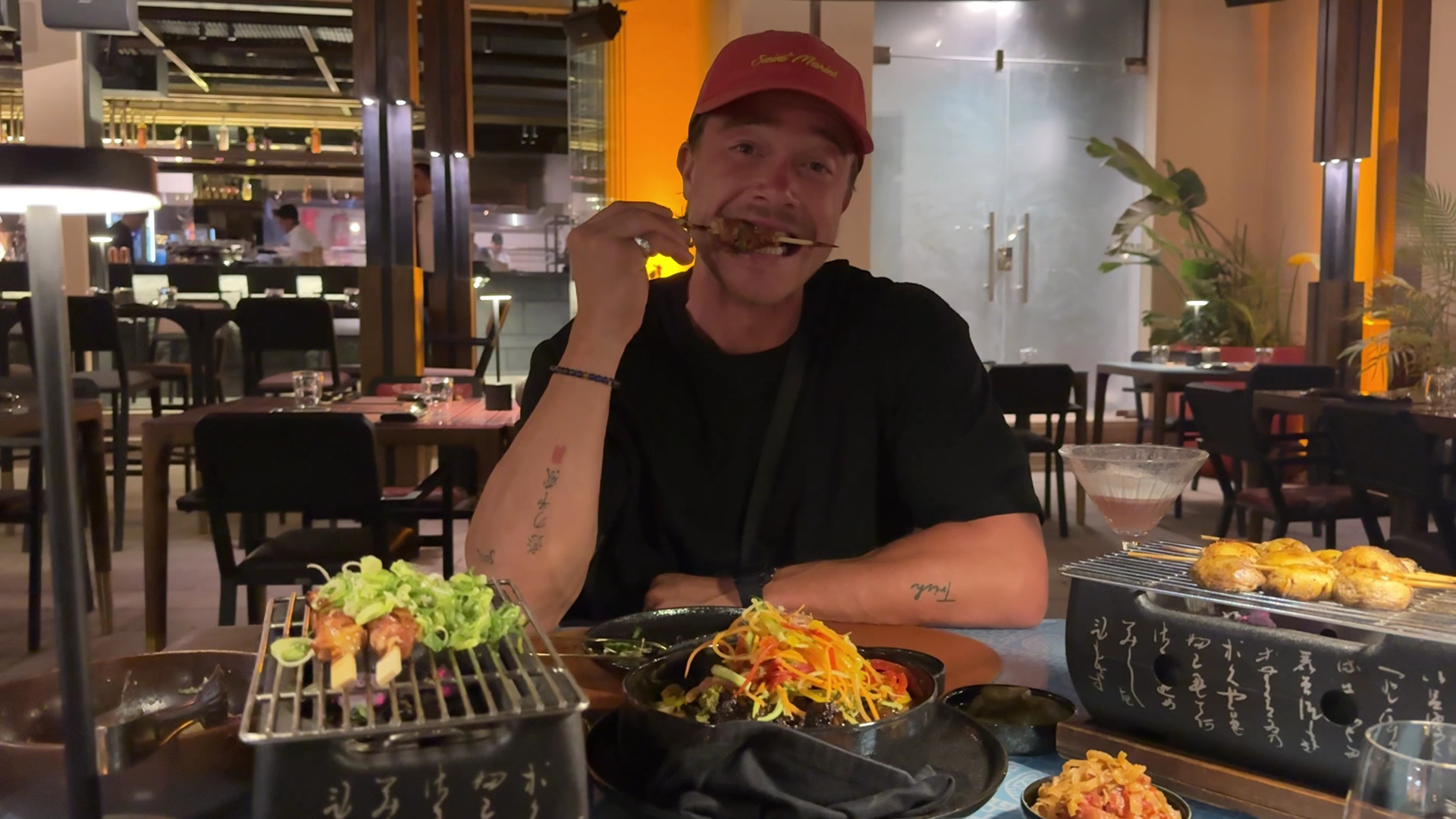 Char: atmosphere and food clearly