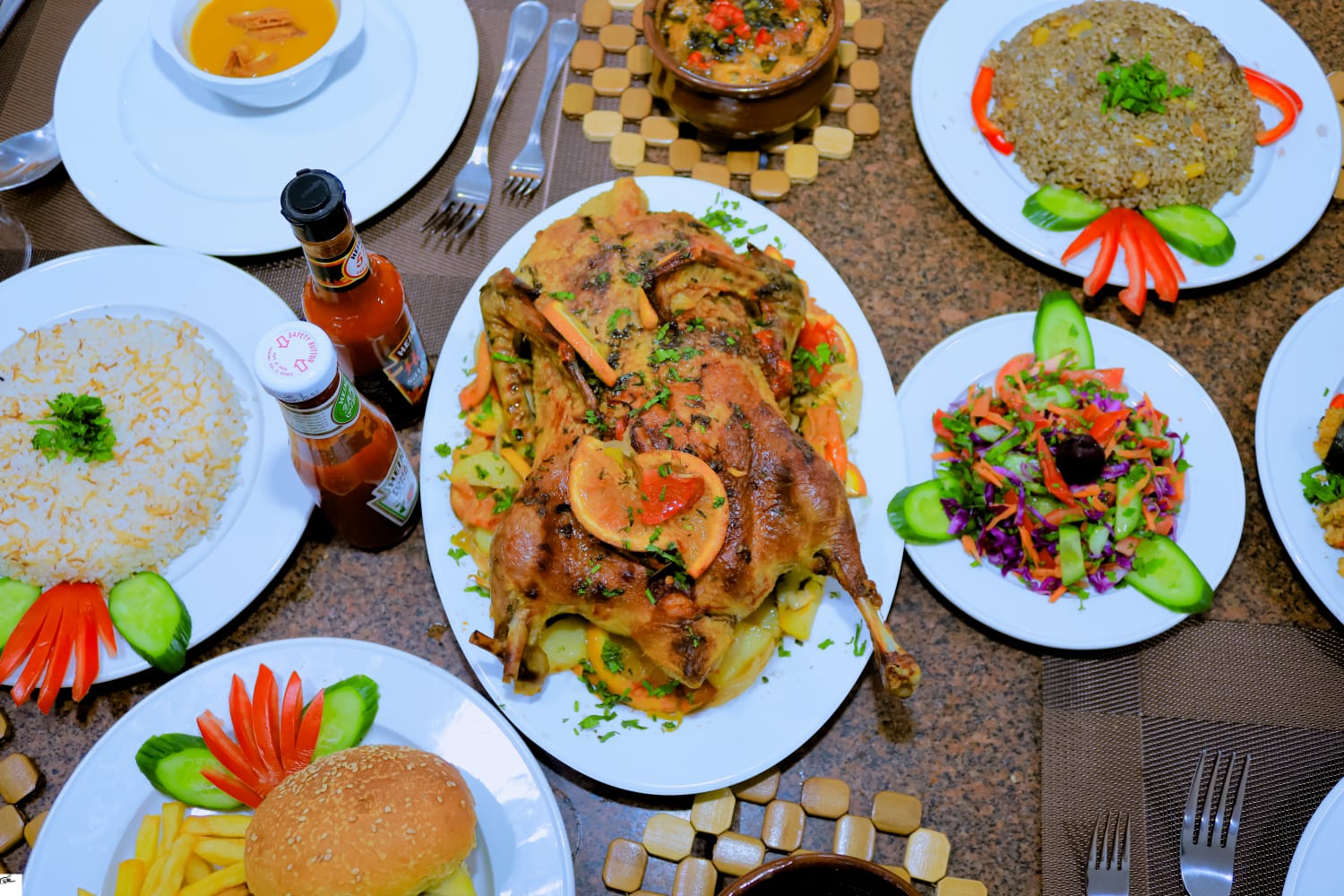 Ali Baba Restaurant: appetizing, high-quality food photography