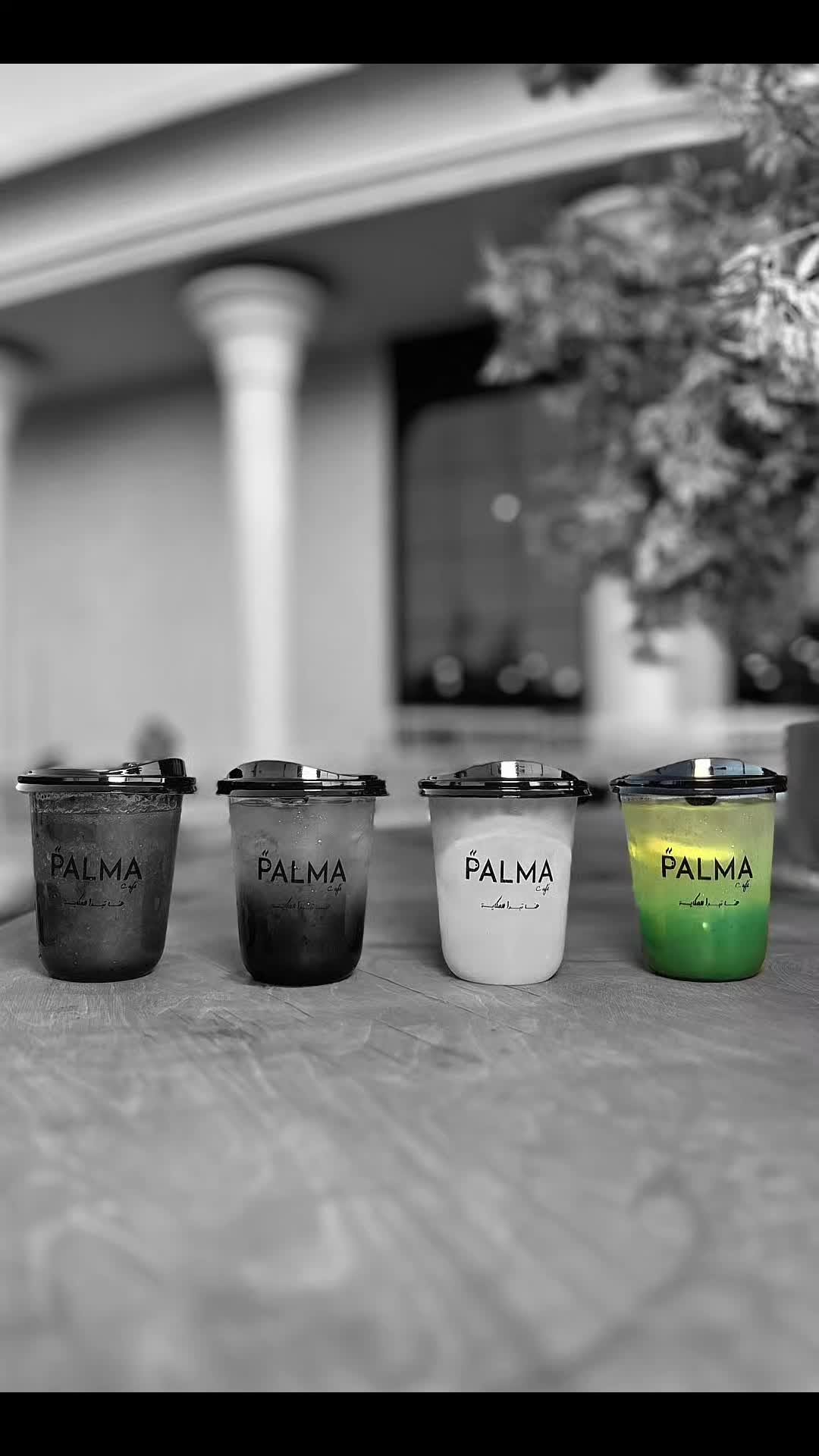 Palma Luxor: professional product shot of drinks