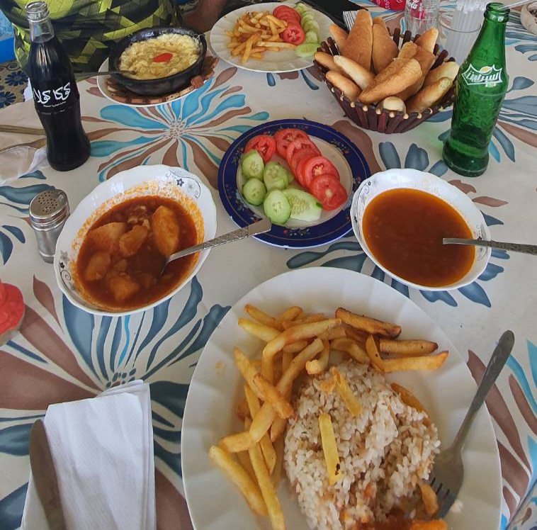 Ramesseum Rest House: clear photo of restaurant food