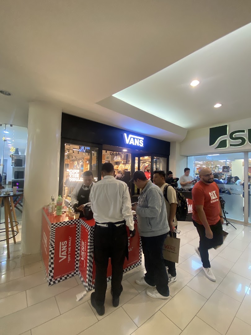 Vans: store interior and activity