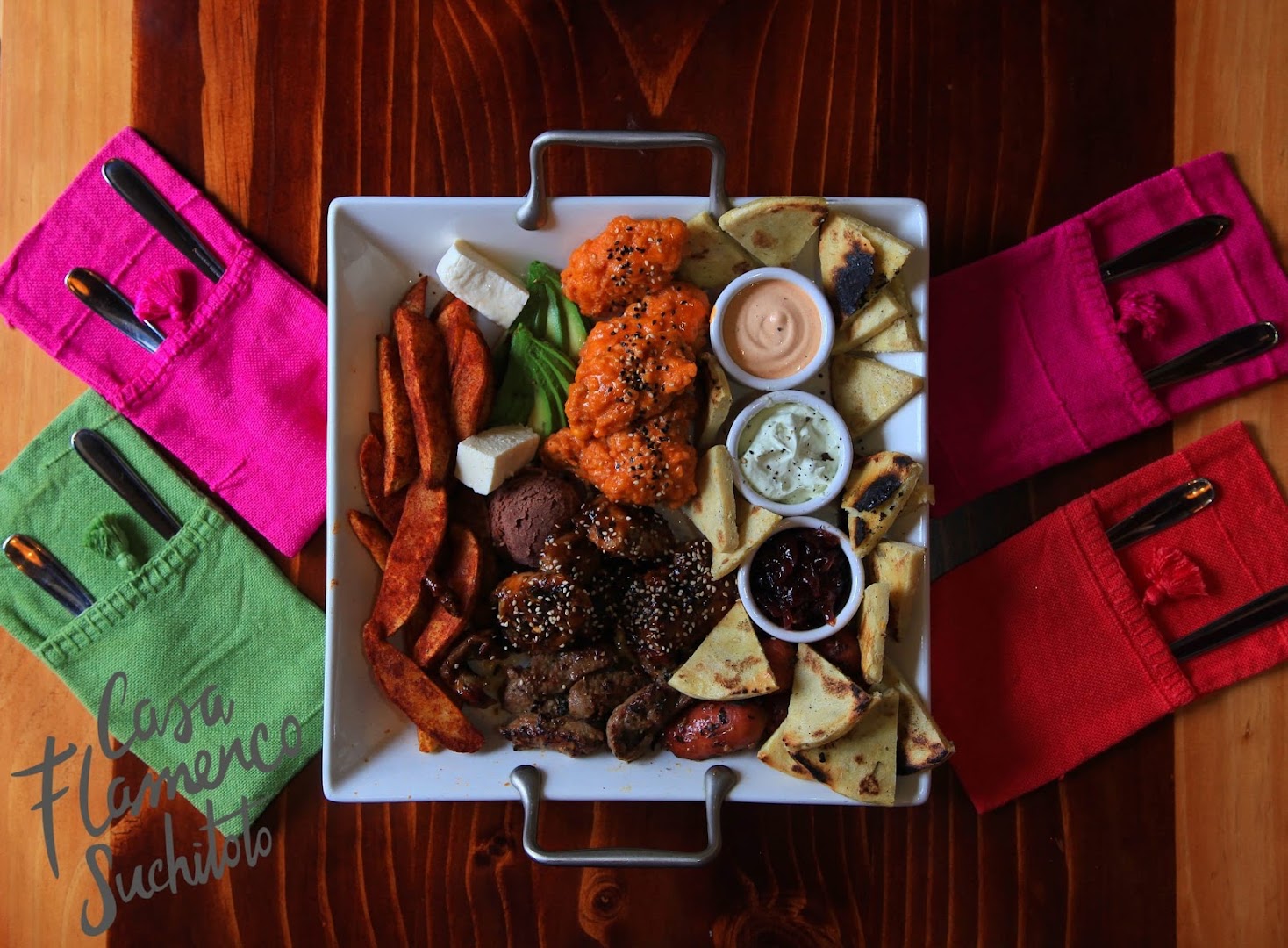 Casa Flamenco Suchitoto: appetizing food photography with professional presentation