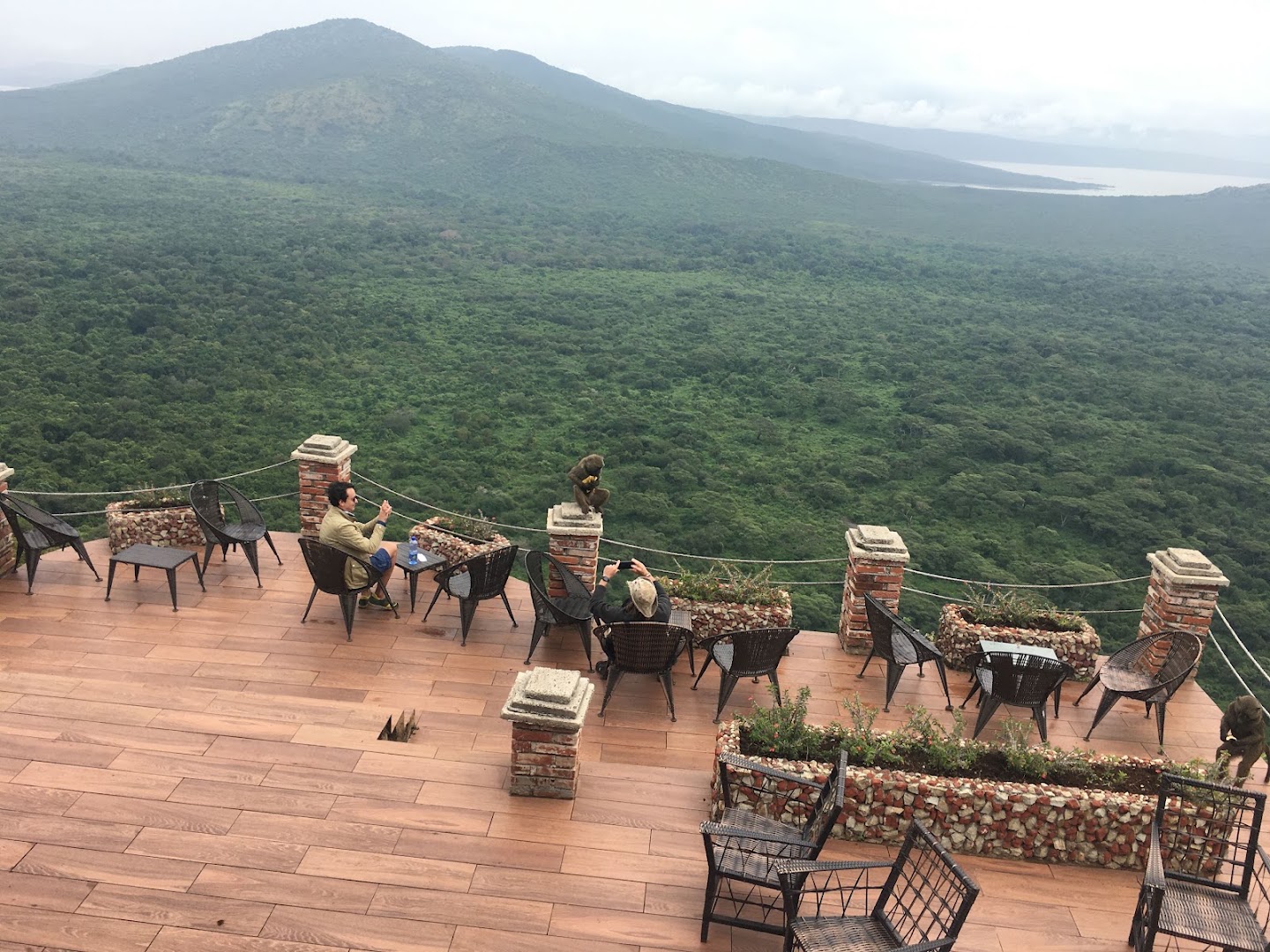 Forty Springs Hotel: beautiful terrace with scenic view