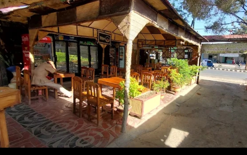 AB Cultural Restaurant: clear view of restaurant terrace