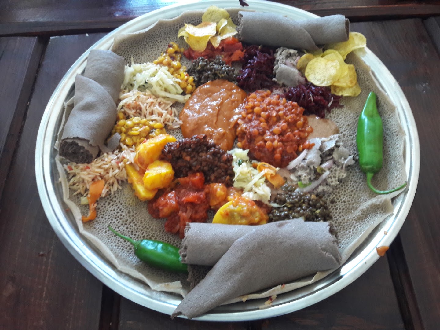 Checheho Cultural Restaurant: appetizing photo of traditional food