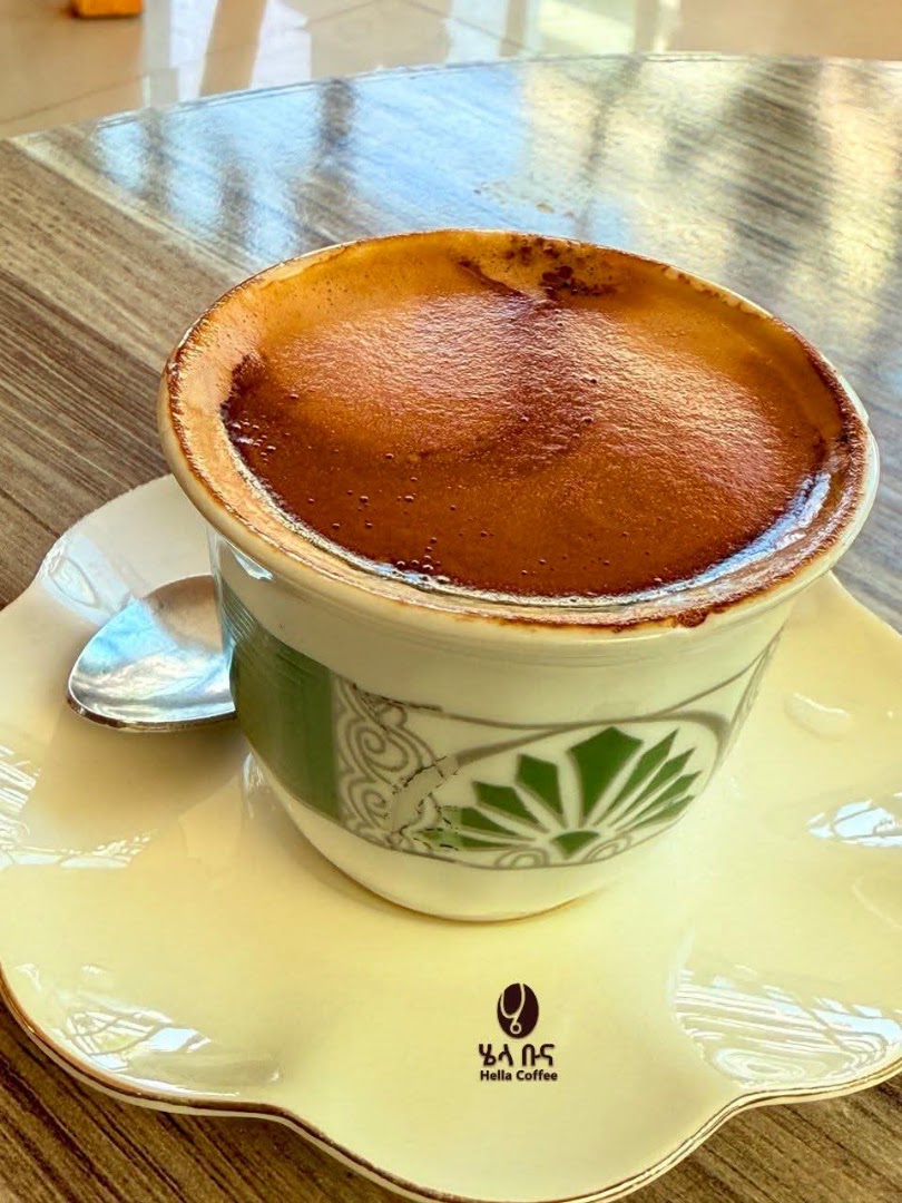 Hella Coffee ሄላ ቡና: appetizing photo of coffee