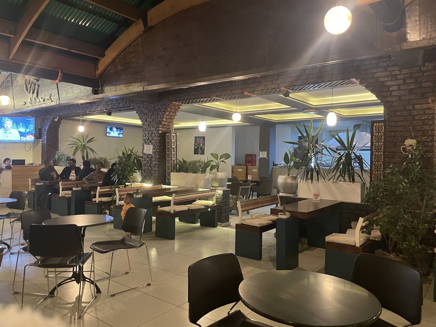 Classic Noodle and Burger: clear view of restaurant interior