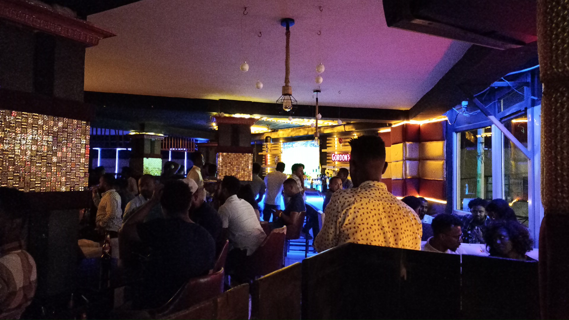 Cyclone Lounge: venue's lively atmosphere