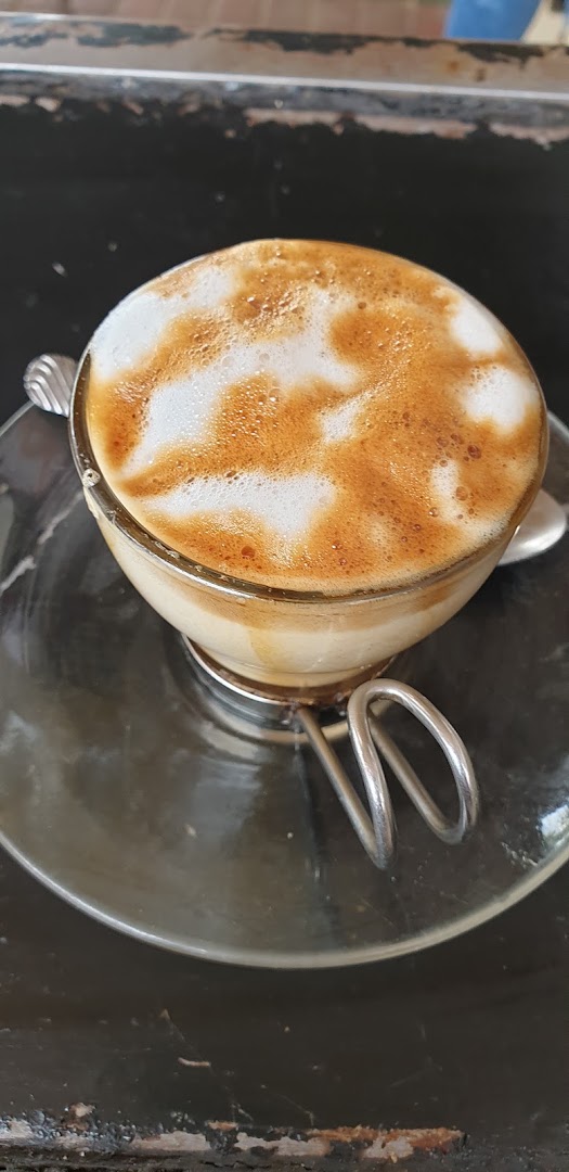 Tele Cafe: appetizing photo of coffee drink