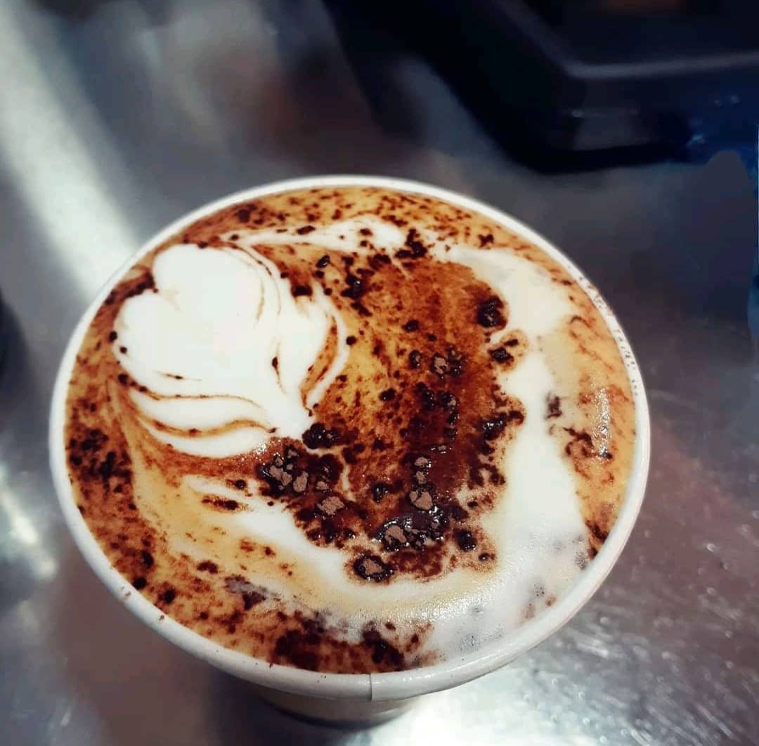 Bun Coffee Shop: appetizing coffee with latte art
