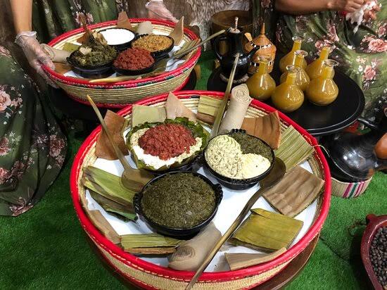 Desalegn Kitfo: appetizing display of traditional food