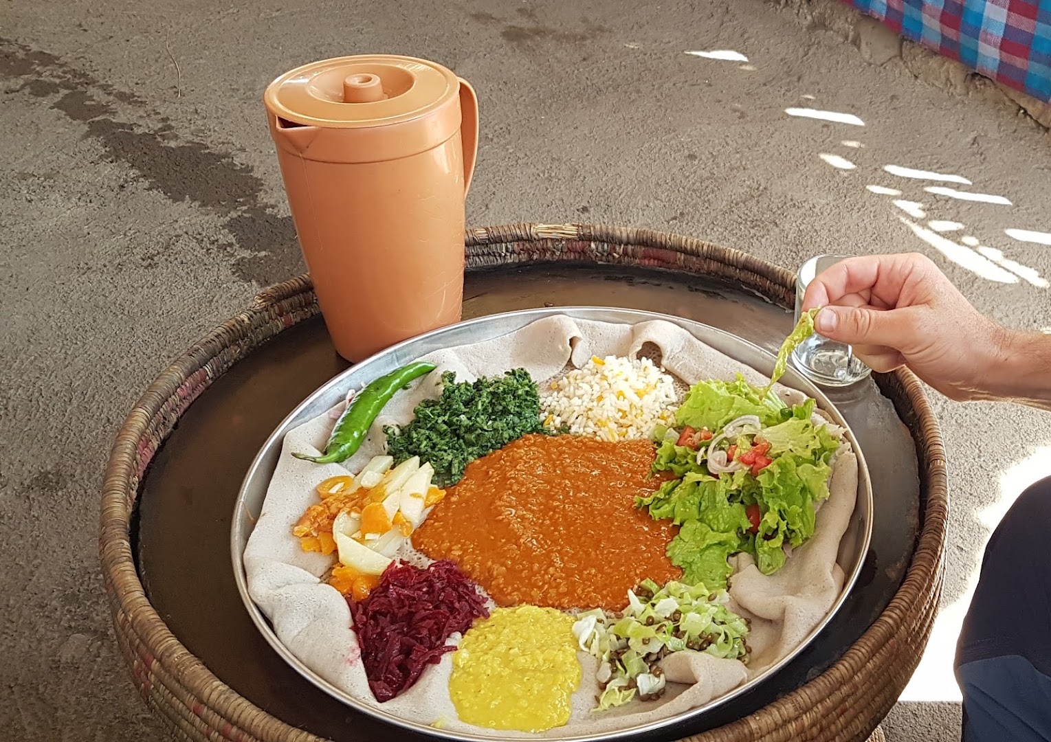 Bisrat Cafe: clear, appetizing photo of food