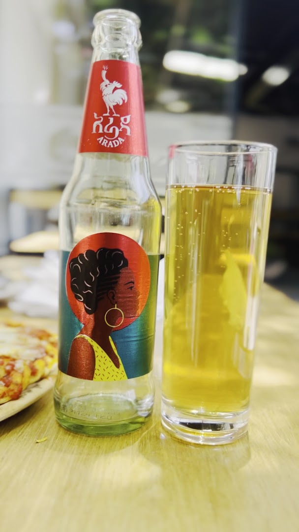 Sapiens: appetizing drink and food shot