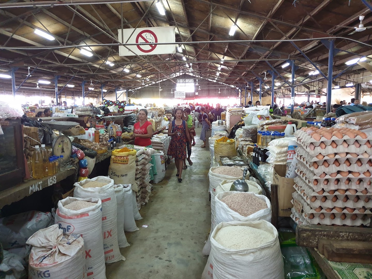 Labasa Market: authentic market atmosphere