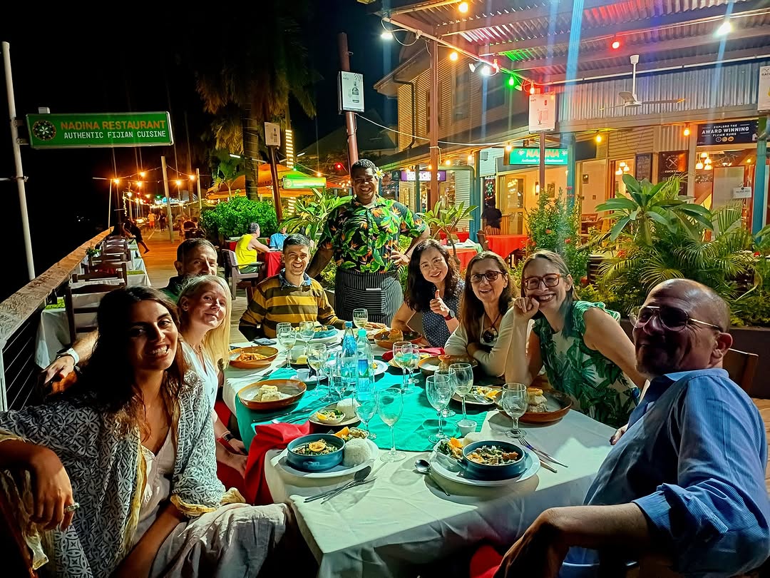 Nadina Authentic Fijian Restaurant: inviting atmosphere with happy guests