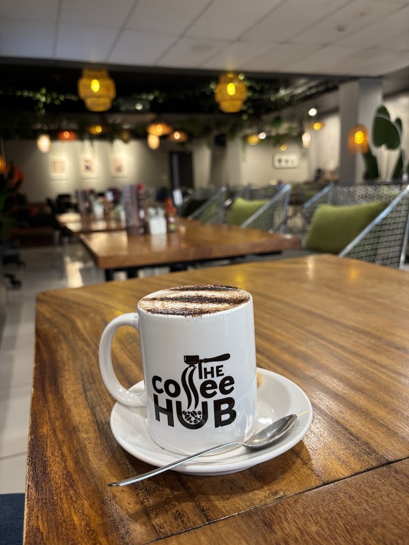 The Coffee Hub - Nadi: appealing shot of branded coffee