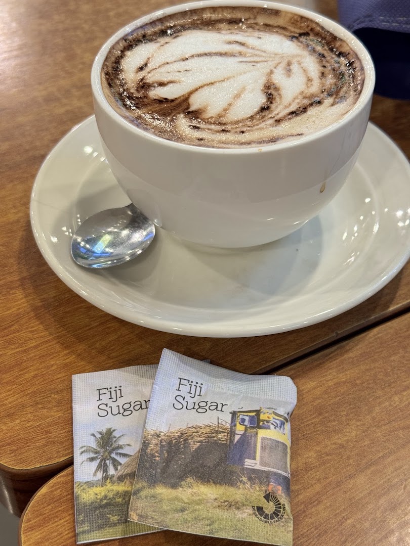 Zigzag Cafe: appetizing photo of coffee drink