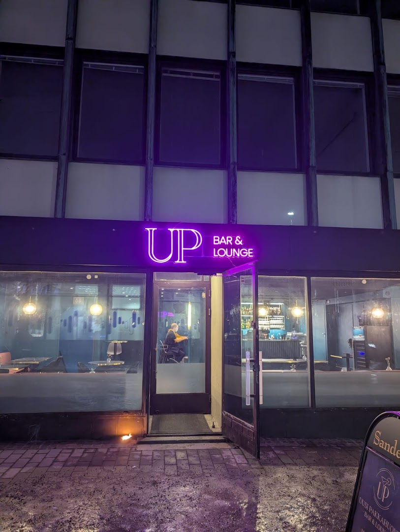 UP Bar & Lounge: clear exterior shot of venue