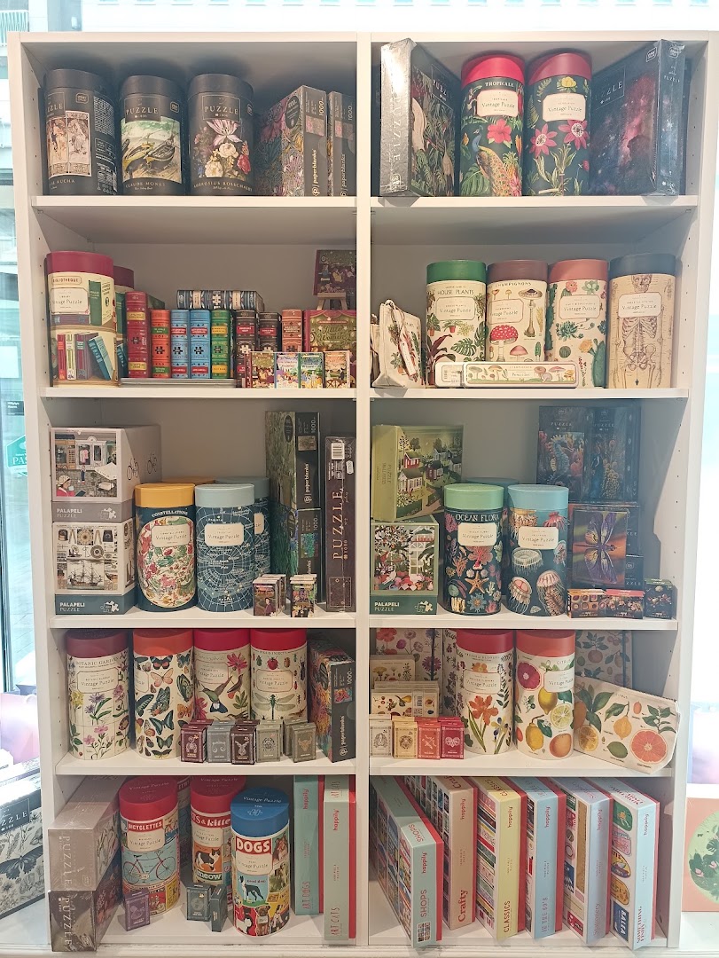 Putinki Tampere: clear display of shop products