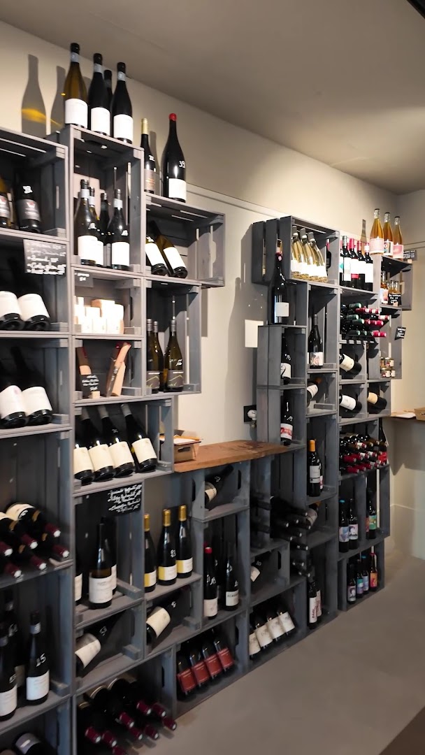 Le Cellier: attractive wine display interior shot