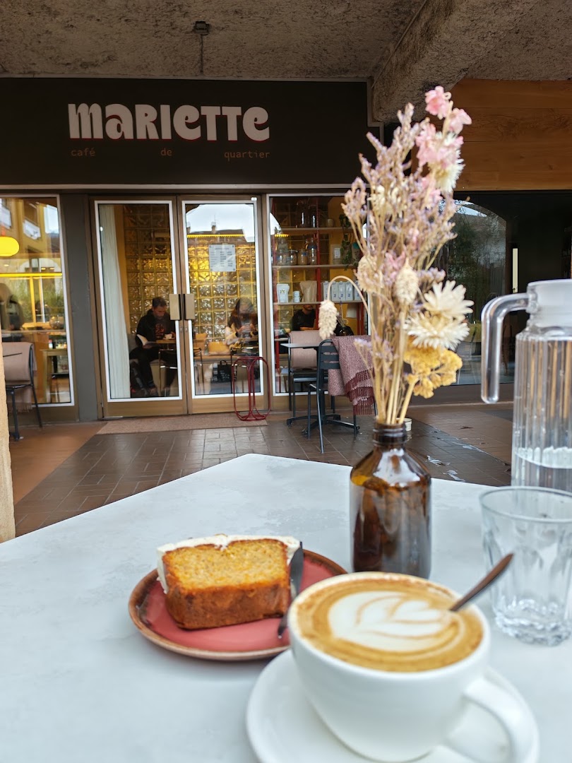 Mariette: inviting atmosphere and clear branding