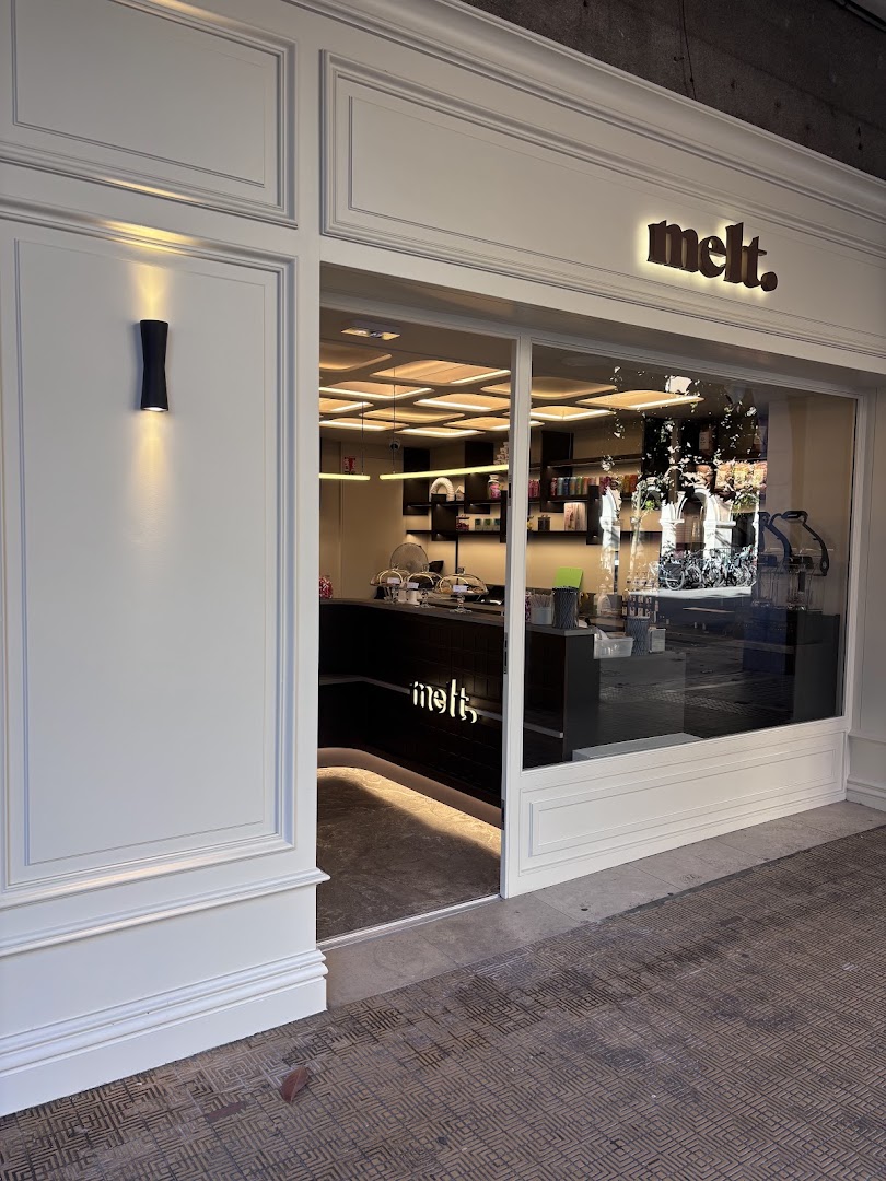 Melt: clear, professional storefront photo